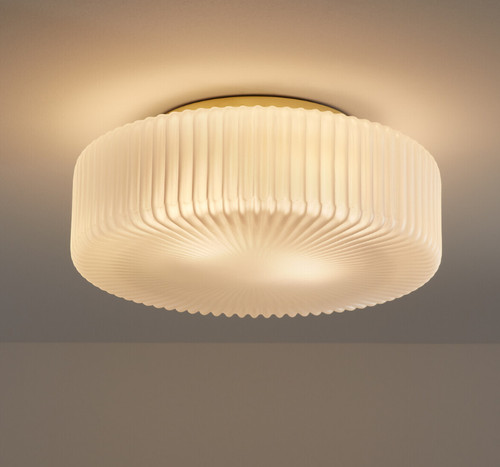 Redoute ribbed brass - la, opal