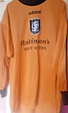 Stockport County 1996-1997  FOOTBALL RARE  Goalkeeper Shirt  ORANGE EXCELLENT