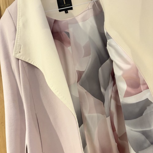 Ted baker light pink coat - pink,
