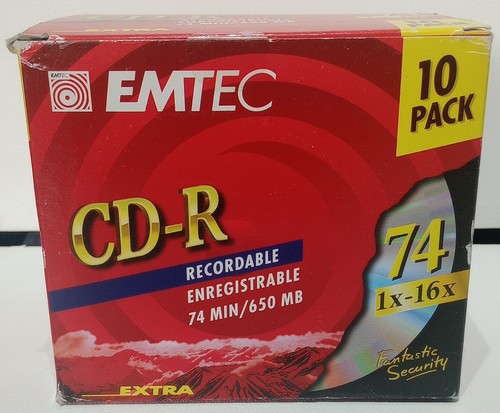 Emtec blank recordable - blank,