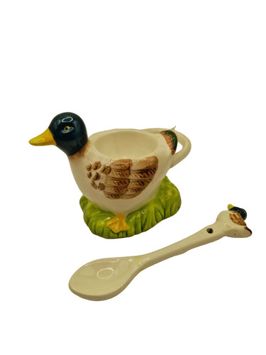 Vintage lustreware duck - lustreware,