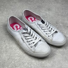 Superdry White Canvas Pumps