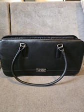 Vintage Betty Barclay Black  ladies slim Handbag , Excellent Condition 