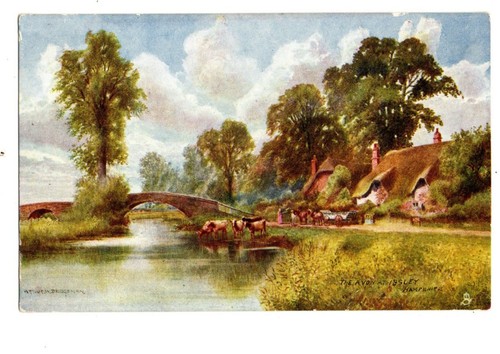 Hampshire the avon ibsley - hampshire.,