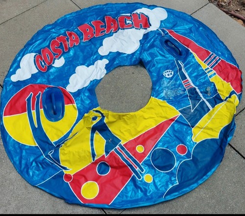Retro rubber ring swim - /,