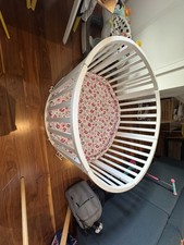 Wooden Playpen for Children Large Round