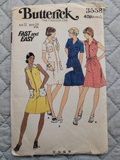 Butterick 3558 Vintage Ladies