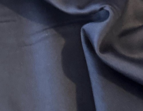 Navy blue 100 cotton satin - navy,