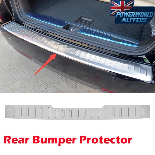 Chrome rear bumper protector - chrome,
