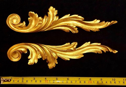 Pair decorative moulding - decorative,