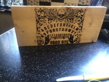 Hand Made Ouija Board Wall Hanger. Home Decoration. Halloween. 
