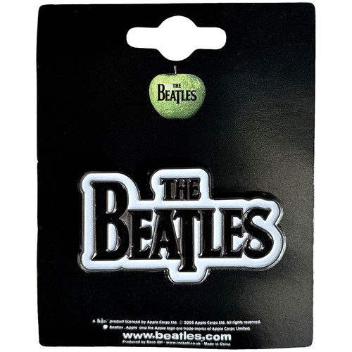 The beatles metal pin badge - the,