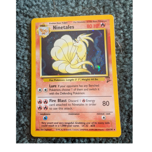 Pokémon ninetales 012 102 - ninetales, 012/102