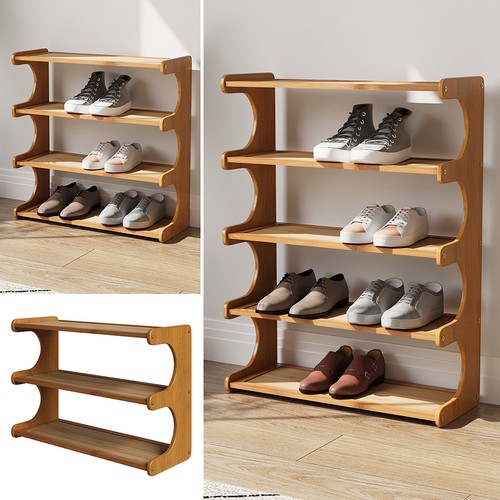 Tier wooden bamboo - 3, 4