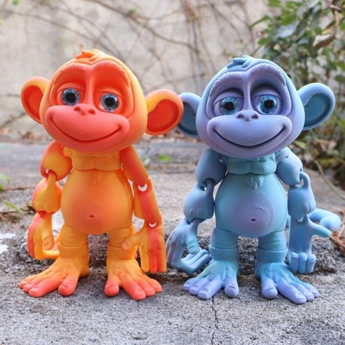 Printed climbing monkey - printed,