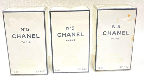 Chanel no5 parfum 5ml x3 - no5, 7.5ml
