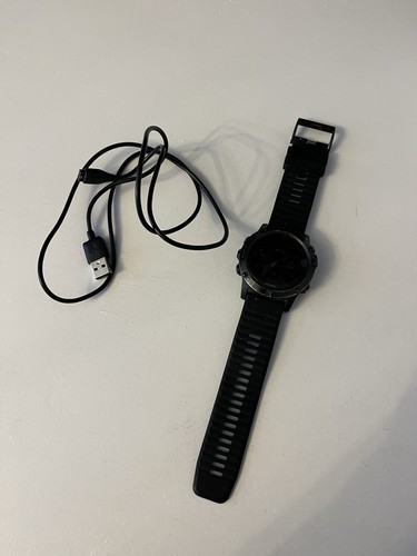 Garmin smartwatch and lead - and,