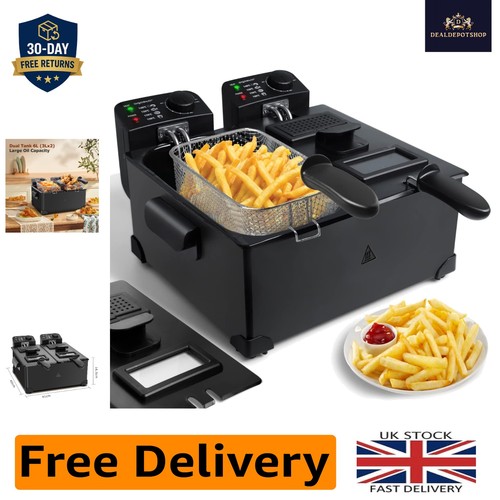 Stainless steel deep fryer - steel,