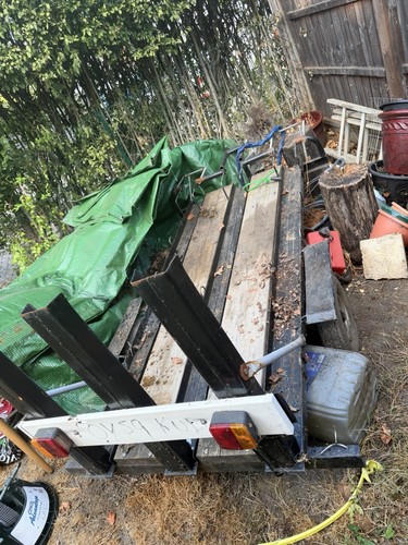 Motorbike trailer for - motorbike, (for