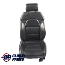 Audi A4 B7 S-Line Front Seat Sport Heated Valcona Leather Soul Black Right O/S