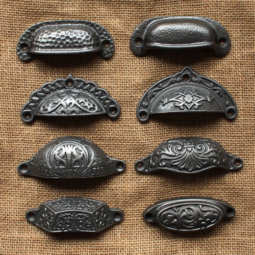 Antique cast iron - cabinet, cup
