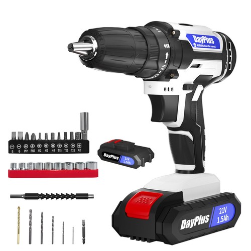 Cordless screwdriver drill - cordless,
