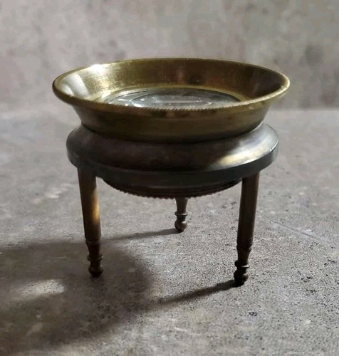 Vintage brass tripod - vintage,