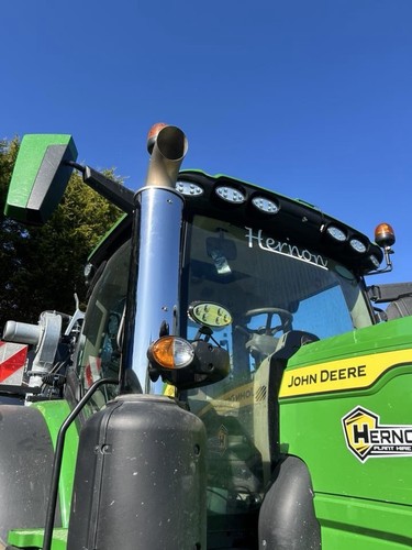 John deere 250r chrome exhaust - deere,