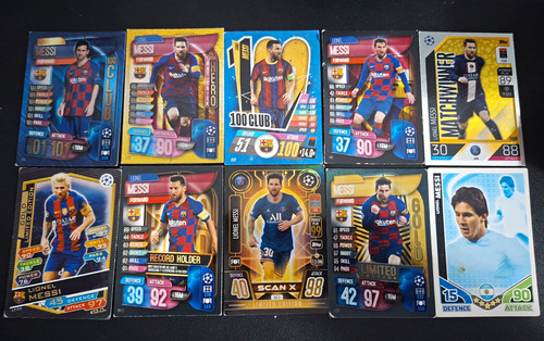 Match attax lionel messi rare - attax,