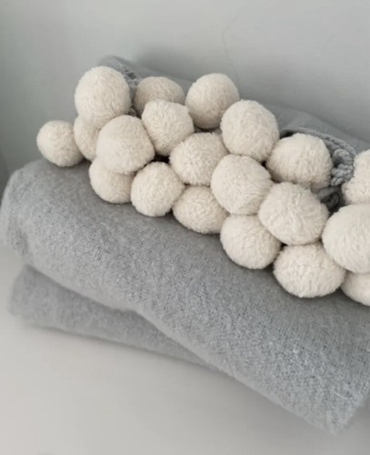 Laura ashley whisper grey pom - whisper,