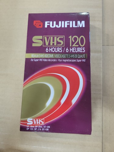 Fuji super vhs 120 - super,