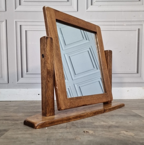Oak dressing table - dressing, mirror