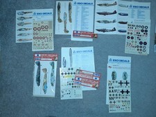 Job Lot Esci Decals 1/72 Mosquito Beaufighter Lysander Blenheim Me210 He129 Do17