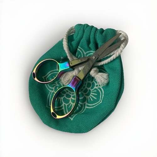 Folding rainbow embroidery - folding,