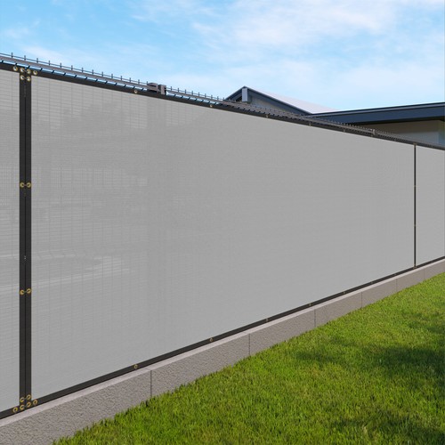Custom size gray 6ft privacy - size,