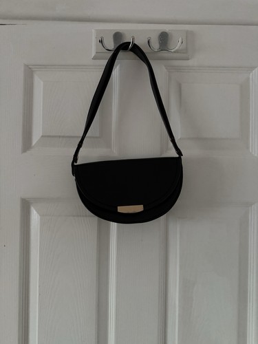 Mango small black handbag - mango,