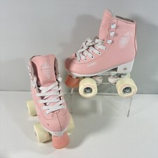 Oxelo Quad Skates Baby Pink