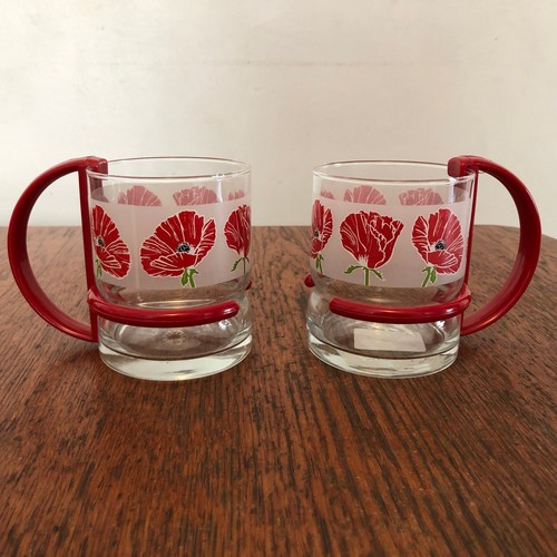 Frosted glass mugs - mugs, 2