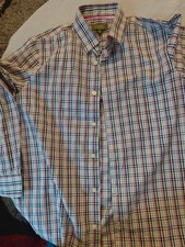 Baker / Ted Baker  kids pink mix  boy shirt . No signs of wear  13 -14 years old