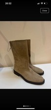 Massimo Dutti Suede Leather Boots