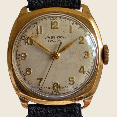 Benson vintage 9ct - benson, solid