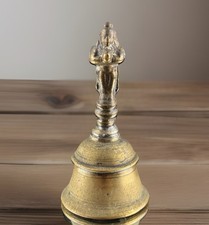 Antique Indian Brass Puja Bell