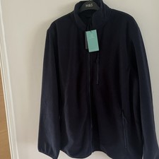M&S Mens Goodmove Navy Fleece