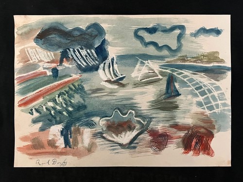 Raoul dufy painting drawing - painting,