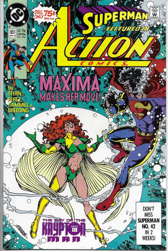 Action comics 651 back - #651,