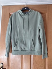 Ladies Sage Green Hoodie. Size