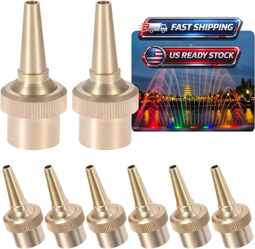 Water fountain nozzle - nozzle, for