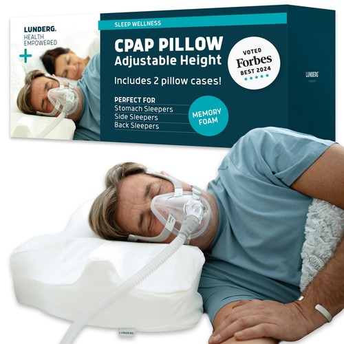 Lunderg cpap pillow for side - cpap,