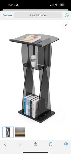 Ksacry acrylic black - black, podium