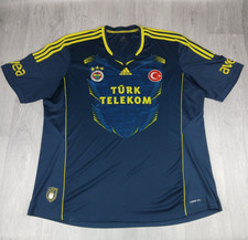 Men's Adidas 2013/2014 Fenerbahce 3rd Third Football Soccer Shirt Top Turkey 3XL